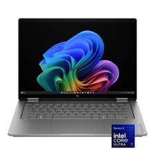 HP - OmniBook X Flip 2-in-1 - 14" 2K OLED Touchscreen Laptop - Intel Core Ult...