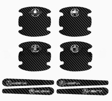 8pcs For Acura Carbon Fiber Car Door Handle Bowl Film Protector Accessories