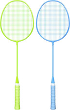 Badminton Rackets Set of 2, Lightweight Badminton Set for Outdoor Backyard Games