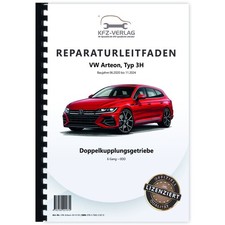 VW Arteon Typ 3H 2020-2024 6 Gang Automatikgetriebe DKG 0DD Reparaturanleitung