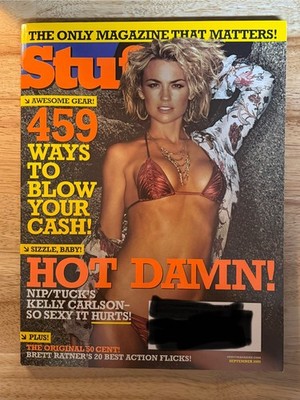 STUFF Magazine - September 2005 Issue # 70 Kelly Carlson Cover