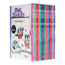 Owl Diaries Series illustrated 18 Books Collection Box Set - Ages 5+ - Paperback