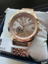 Montres Prestige X Invicta Women's Watch 33mm Open Heart Rose Gold MPW-0015 New!