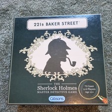 221B Baker Street Board Game - Gibsons Games - Sherlock Holmes Master Detective