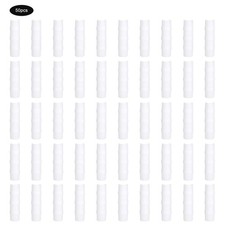 8cm 50PCS White Greenhouse Frame Pipe Tube And Film Clip Clamp Connector Ki SG