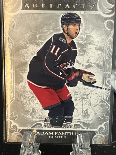 ADAM FANTILLI-----2024-25 UPPER DEK ARTIFACTS-----BLUE JACKETS--FREE SHIPPING - Picture 1 of 2