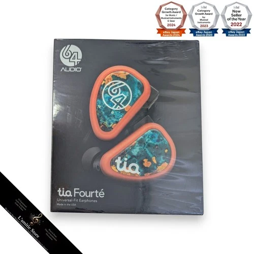 64 Audio Tia Fourte In-Ear Headphones 64Audio TiaFourte NEW Japan