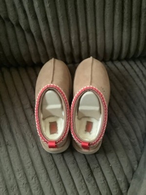 NIB 100% Authentic UGG Brand Big Kids Tazz Braid Shoes Chestnut Size 5
