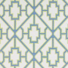 Ballard Designs, Gatewood Blue InsideOut Performance Fabric by the Yard