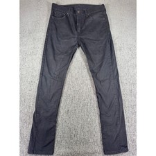 Levis 510 Skinny Fit Black Jeans Mens W32 L32 05510-4173