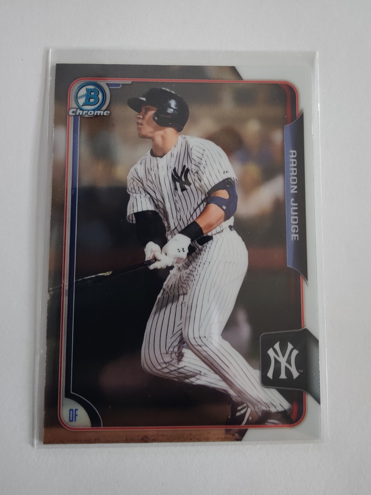 2015 BOWMAN DRAFT CHROME AARON JUDGE #150 RC NEW YORK YANKEES