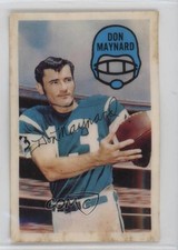 1970 Kellogg's 3-D Super Stars Don Maynard #59 HOF rs2