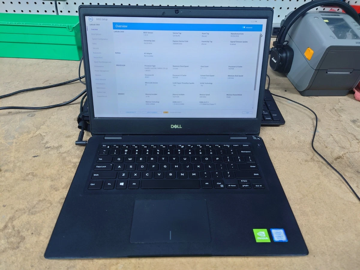 Dell Intel Core i7 8th Gen. PC Laptops & Netbooks 14-14.9 in