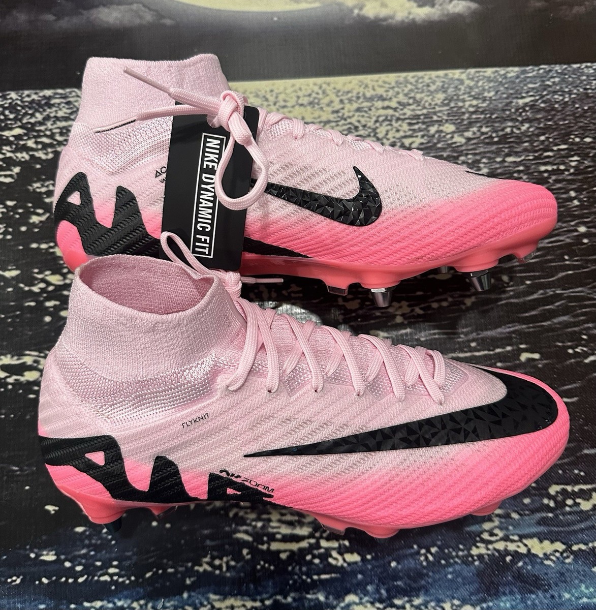 Nike Zoom Mercurial Superfly 9 Elite SG Soccer Cleats Men's Size