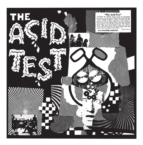 KEN KESEY "Acid Test" Blue Vinyl LP SEALED Jackpot Records GRATEFUL DEAD