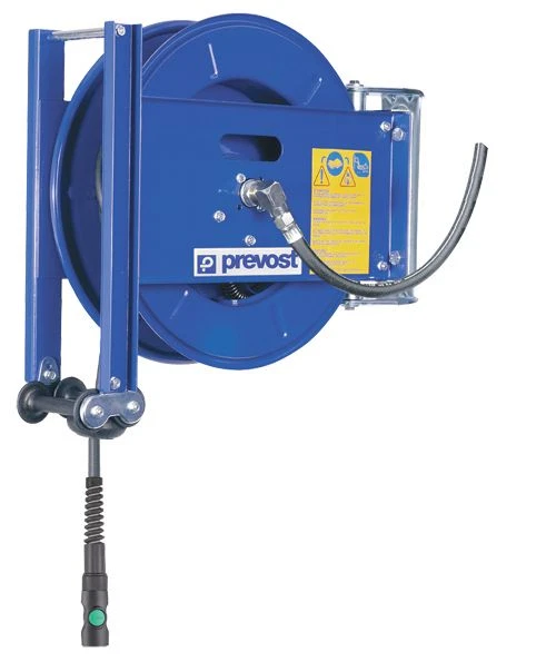 PREVOST DMO Stahl Schlauchaufroller für Druckluft verschiedenen Ausführungen