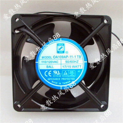 1pc new fan freeship OA109AP-11-1TB Orion Fans 110/120VAC 12cm