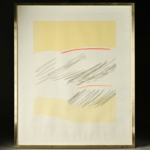 RODNEY FUMPSTON Original Vintage Signed Modern Minimalist Abstract Lithograph - Picture 17 of 17