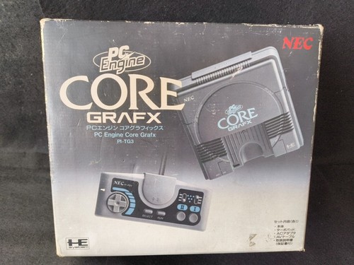 NEC PC Engine Coregrafx Console PI-TG3 TurboGrafx16, w/Manual, Game, Box-h0220- - Picture 16 of 23