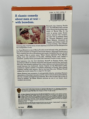 Mister Roberts (VHS, 1991) Henry Fonda - Picture 4 of 4