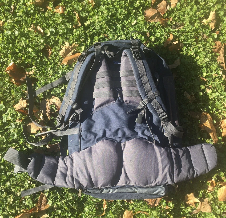 Vango traveller 60 con mochila 24x18 azul y gris usado en excelente estado Foto 4 de 4