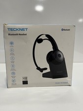 TECKNET Bluetooth Noise Canceling Trucker's 5.0 Headset TK-HS003