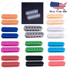 50/52mm DIY Humbucker Guitar Pickup Bobbin Slug & Screw Side Multicolors