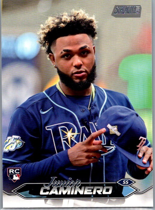 スポーツ選手 MLB - Topps stadium club junior caminero 2024 Stadium Club #223 Junior Caminero Tampa Bay Rays Rookie