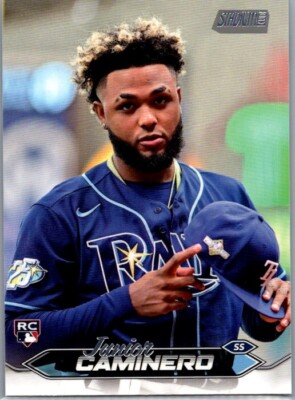 2024 Stadium Club #223 Junior Caminero Tampa Bay Rays Rookie
