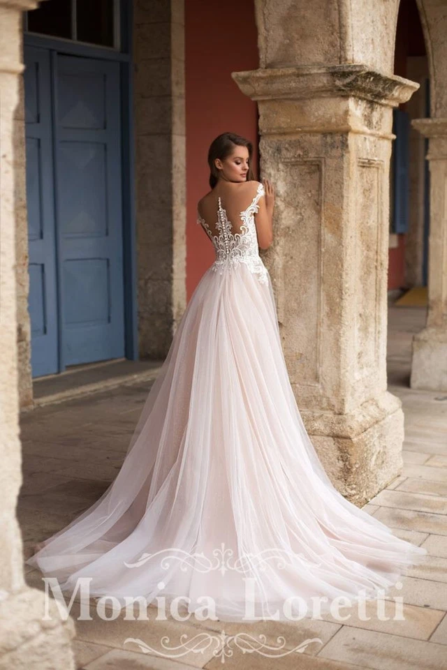 Vestido de novia marca Monica loretti modelo Agnella - Imagen 2 de 2