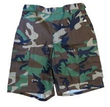 Propper Casual Zip BDU Ripstop Camo Shorts Men's Small F526155320 - NEW