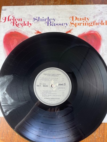 Helen Reddy Shirley Bassey Dusty Springfield LP Pickwick vinyl SPC-3356 VG/G - Picture 5 of 6