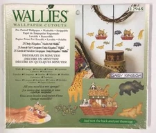 Pkg of 25 Noah's Ark Wallpaper Cutouts/Wall decor/ Craft 12948/nursery/ animals 