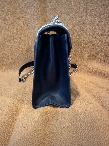 Michael Kors Whitney Denim & Leather Shoulder/Crossbody w/Gold Hardware Large - Picture 6 of 8