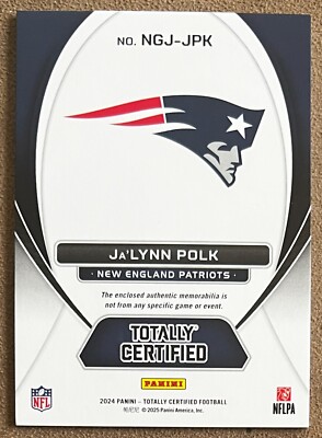 ✨激レア✨Jリーグノート 2024 Totally Certified New Generation Jersey #NGJ-JPK Ja'Lynn Polk