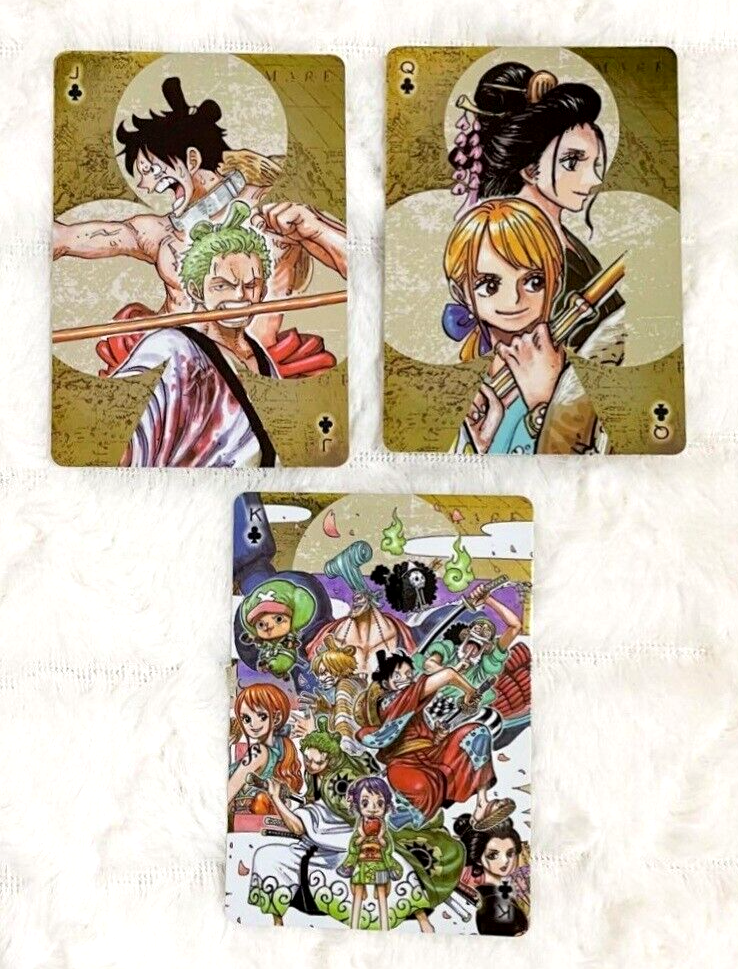 One Piece Golden Playing Cards/Trump/2024 Japan Jump Shop Limited