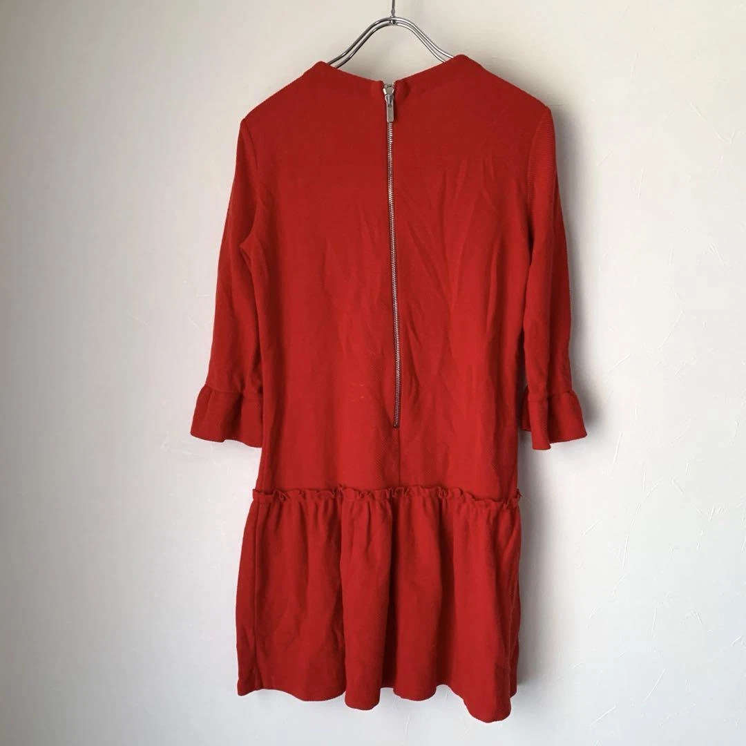 MIU MIU Miu Frill pezzo unico S rosso