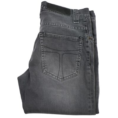 Tiger of Sweden Regular Fit Straight Jeans Men's Size 31x34 Gray