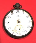Omega Antique Pocket Watch Mechanical Manual 15J Swiss ADJ 2 Positions