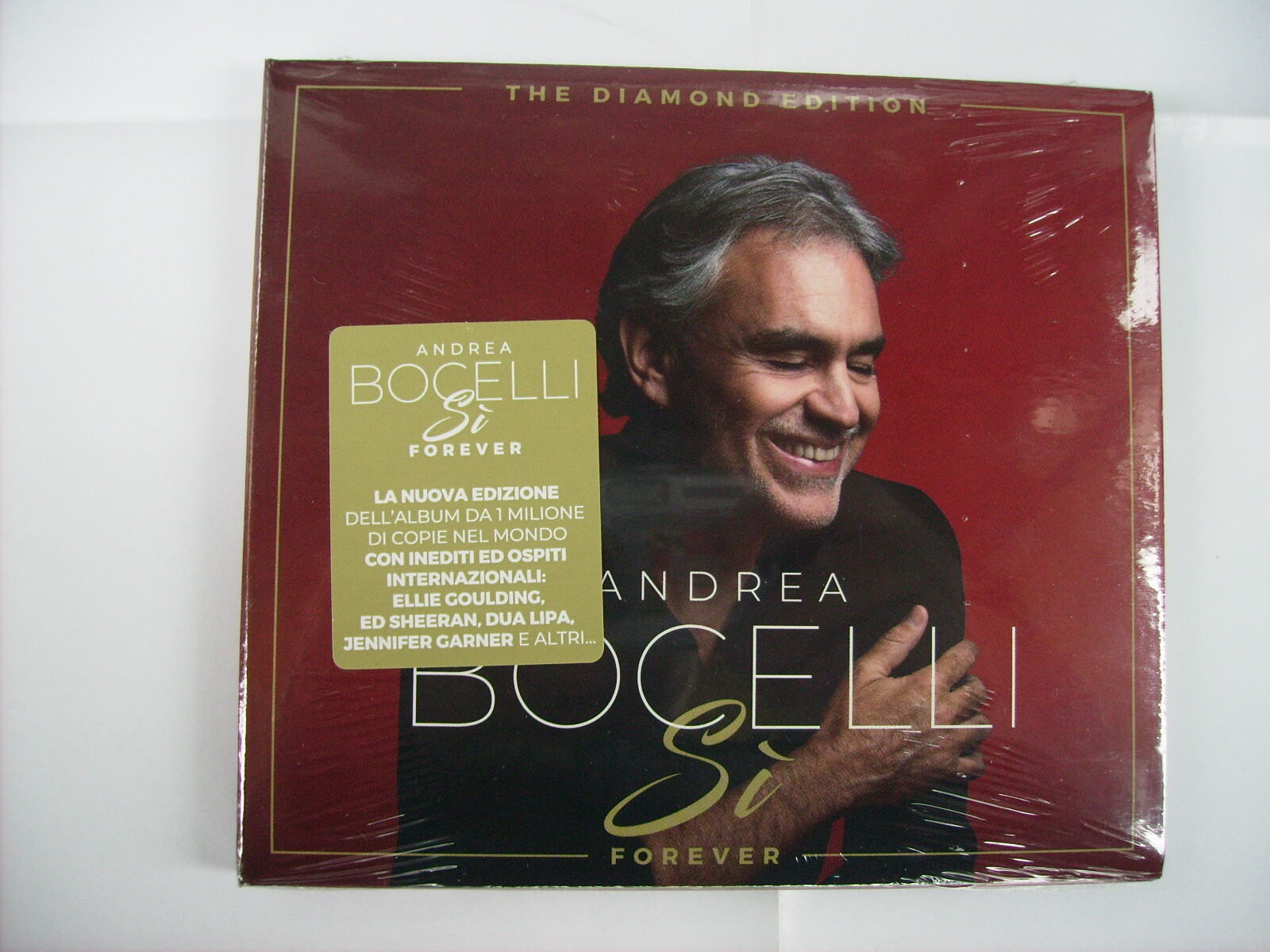 ANDREA BOCELLI - SI' FOREVER - CD SIGILLATO DIGIPACK DIAMOND EDITION 2019