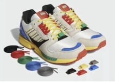 Size 9.5 - adidas LEGO x ZX 8000 A-ZX Series - Mixed Blocks Size 9.5 - adidas LEGO x ZX 8000 A-ZX Series - Mixed Blocks