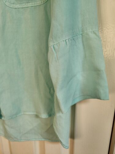 Chelsea & Violet Boyfriend Tunic Tencell NWT Size Large - Picture 2 of 5