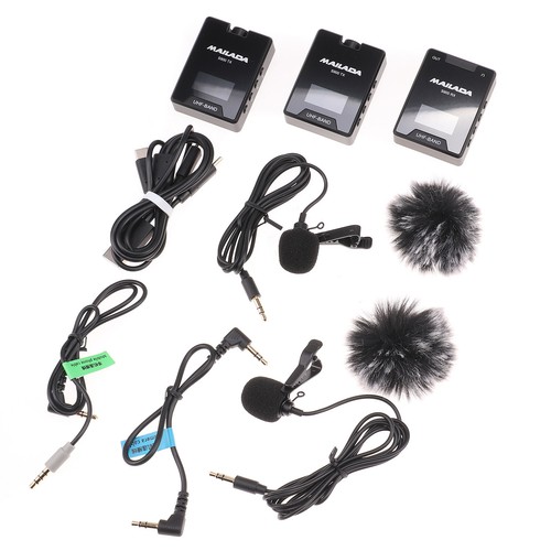 Mailada S900 PRO UHF Wireless Microphone 100 Channel fr Camera Smartphone - Picture 12 of 12
