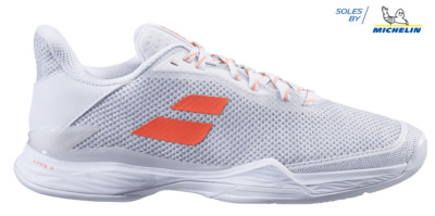 Babolat JET TERE CLAY WOMEN White/Living Coral White/Living Coral