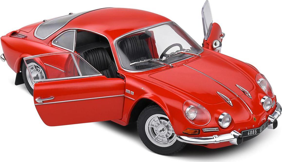 1/18 アルピーヌ A110 1600S 1969 レッド ソリド製ミニカー 1/18 アルピーヌ A110 1600S 1969 (レッド)【S1804209
