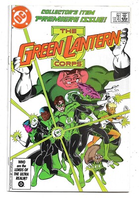 The Green Lantern Corps #201 Erster Auftritt Kilowog FN/VFN (1986) DC Comics