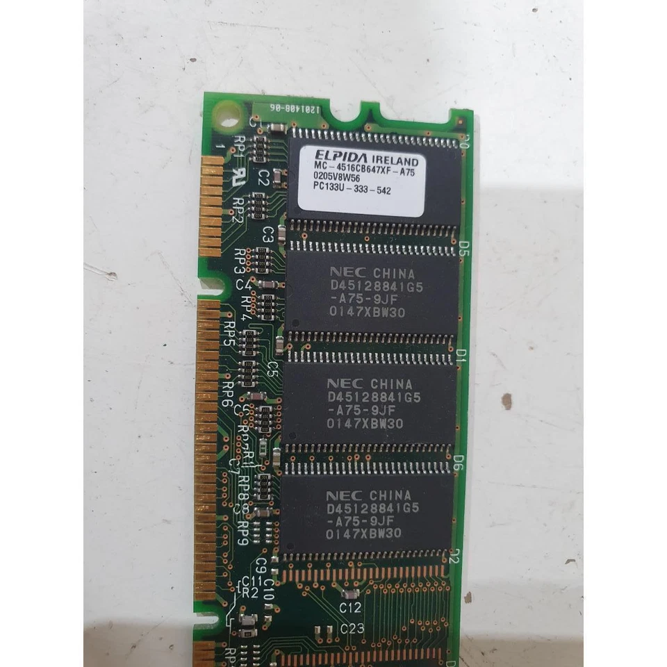 Hewlett Packard P1537-63001 DIMM Desktop Memory Module SDRAM 128MB 168-Pin - Image 2 of 4