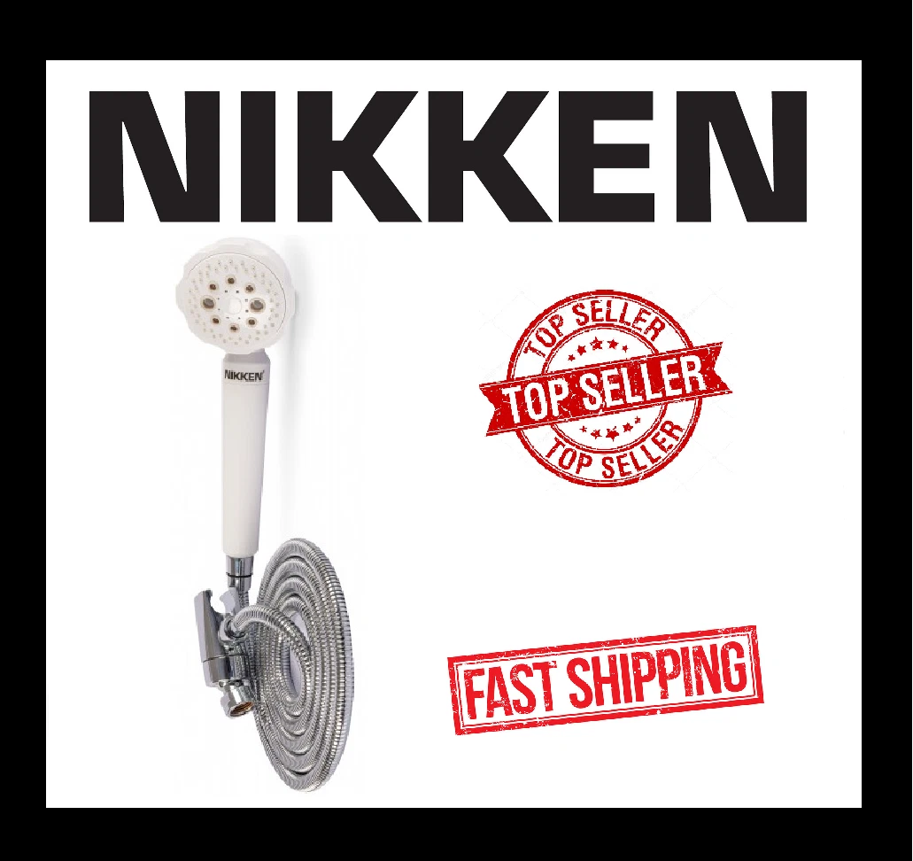 Nikken Pimag MicroJet Hand Held Shower Head System Item # 1466 NEWEST MODEL