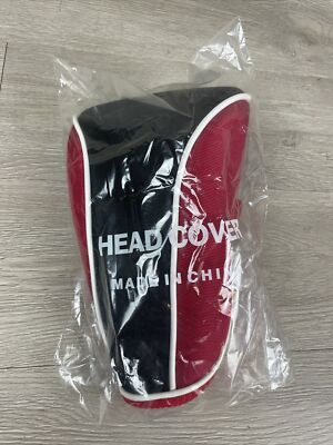 New Universal Callaway Ping Titleist Nike Generic Driver Red & Black Headcover