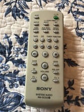 Sony Remote Control System Audio RM-SC55